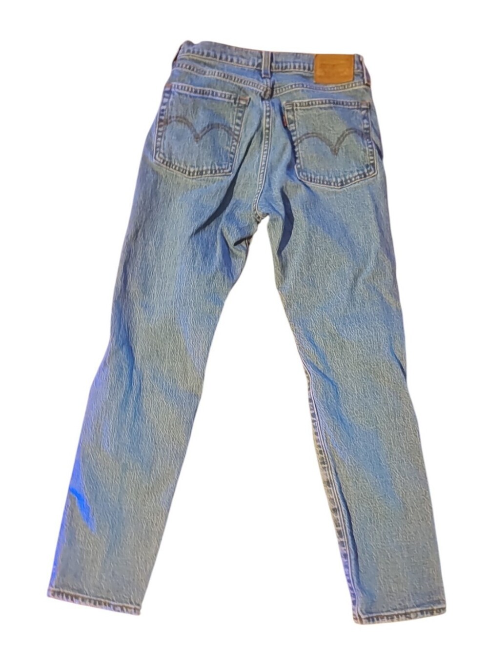 Levi's Wedgie Button Fly Denim Blue Jeans Size 26"